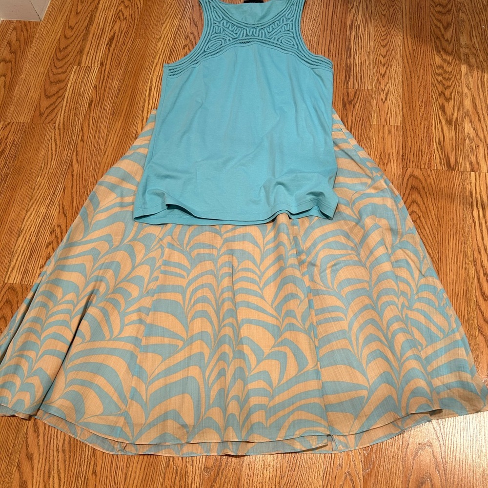 DKNY coordinate shirt and knit top set